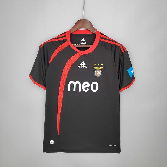 AAA Quality Benfica 09/10 Away Black Soccer Jersey